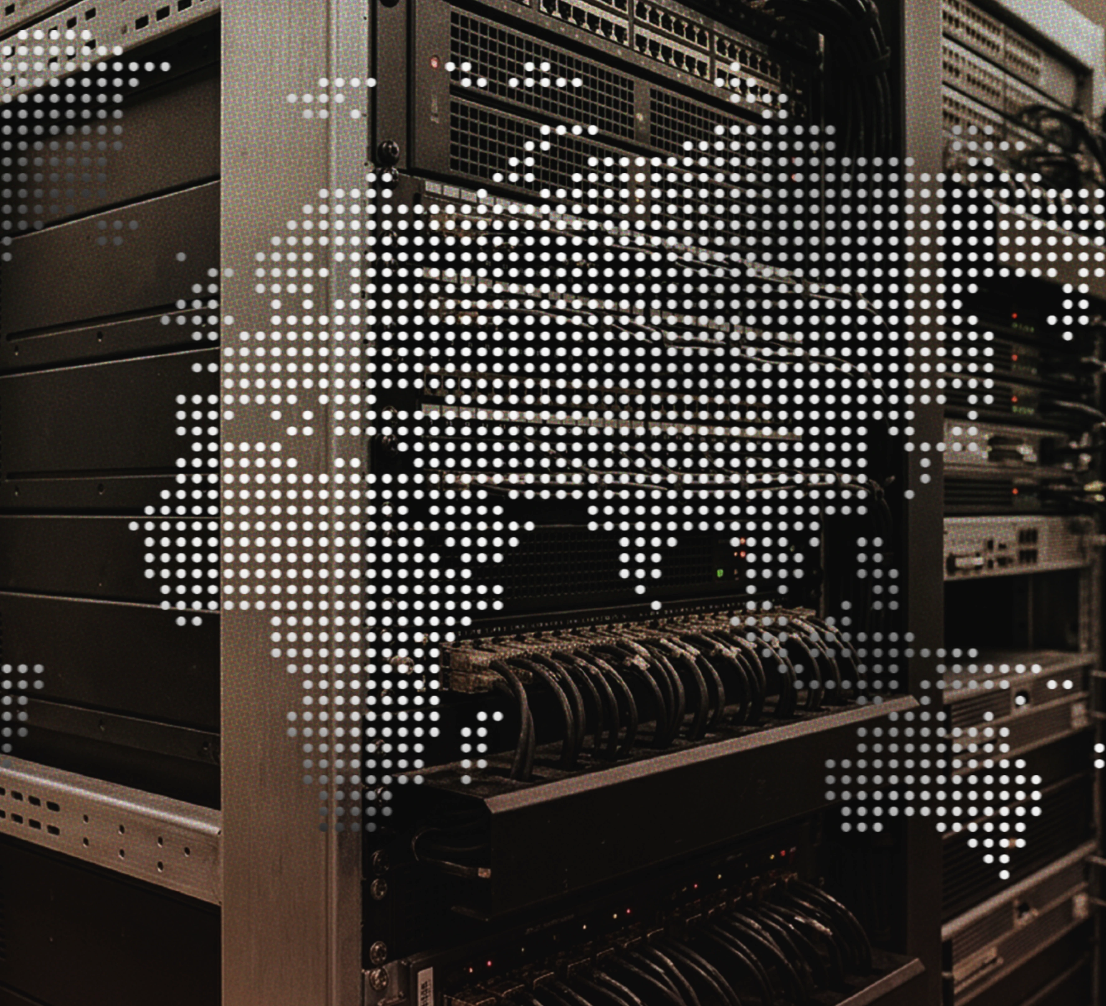 Data centre infrastructure with global network overlay
