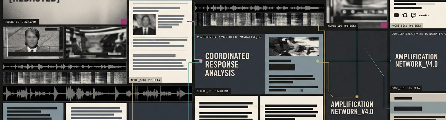 Monitoring station collage with news and social interfaces