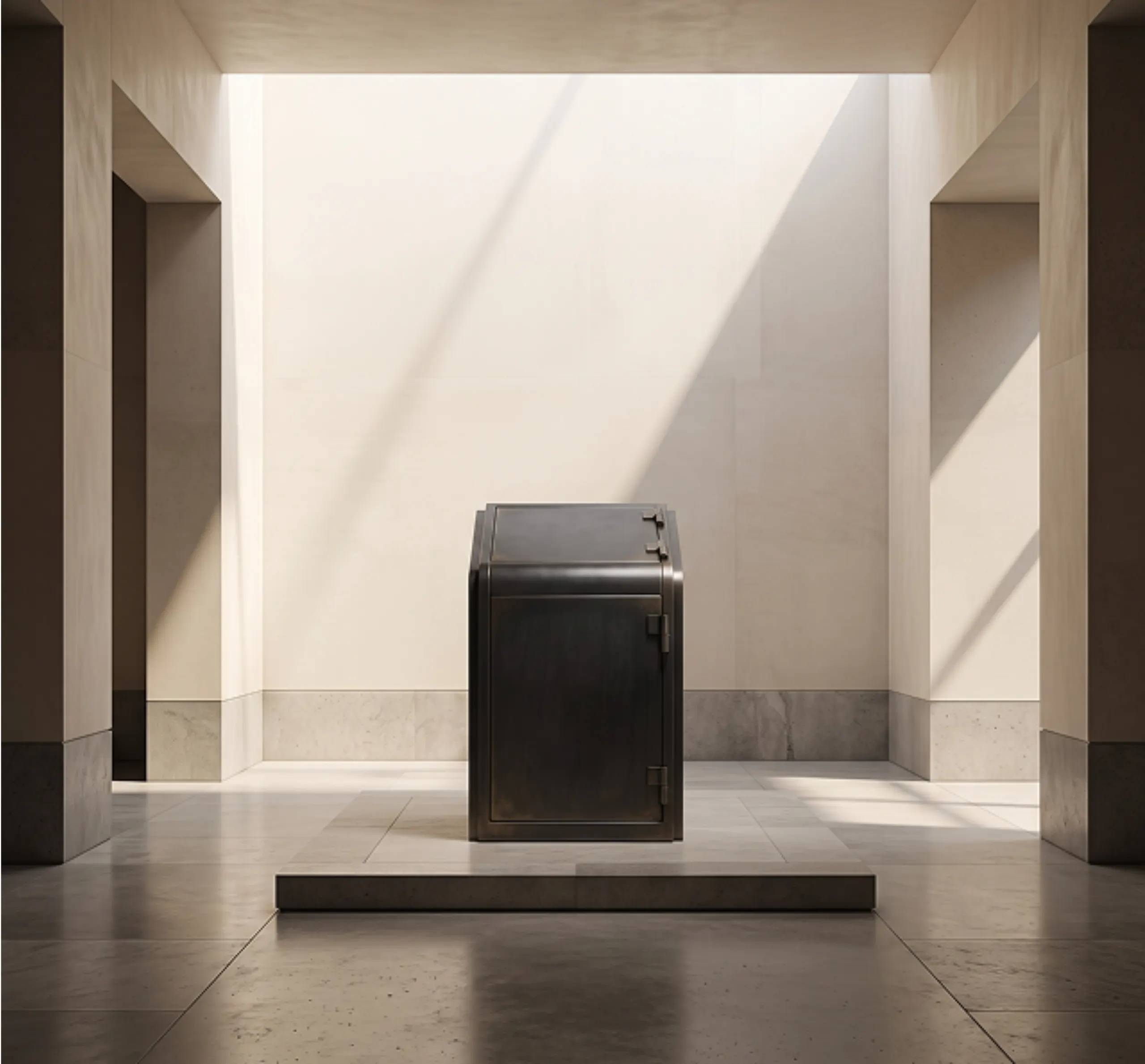 Sovereign infrastructure hardware in a minimalist setting