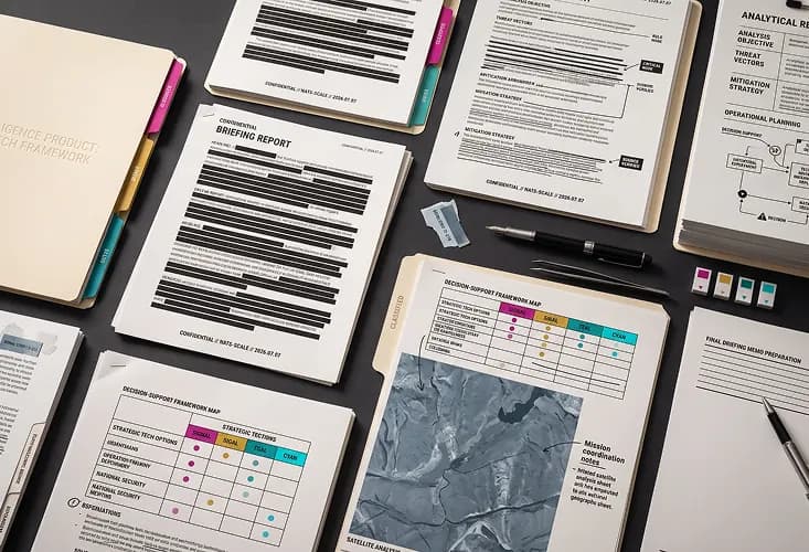 Intelligence documents and briefing materials
